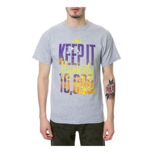 Fly Society Mens The 10,000 Ft Graphic T-Shirt, NWT
